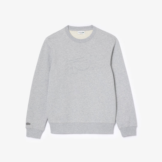 Fleece Embroidered Crocodile Sweatshirt - SH3595