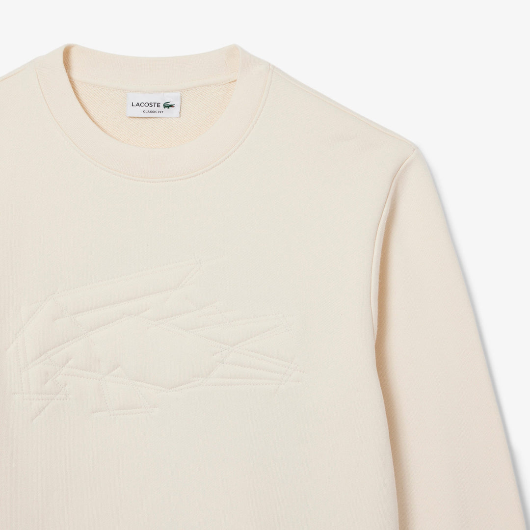 Fleece Embroidered Crocodile Sweatshirt - SH3595