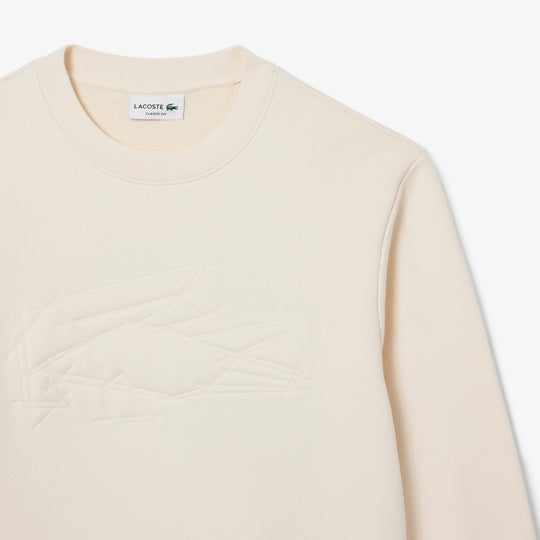 Fleece Embroidered Crocodile Sweatshirt - SH3595