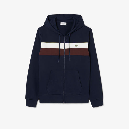 Zipped Colour-Block Hoodie - SH5913