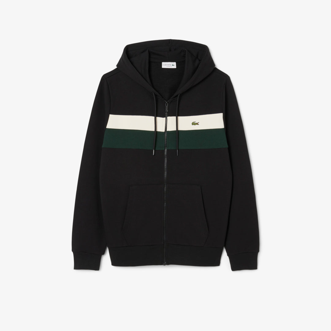 Zipped Colour-Block Hoodie - SH5913