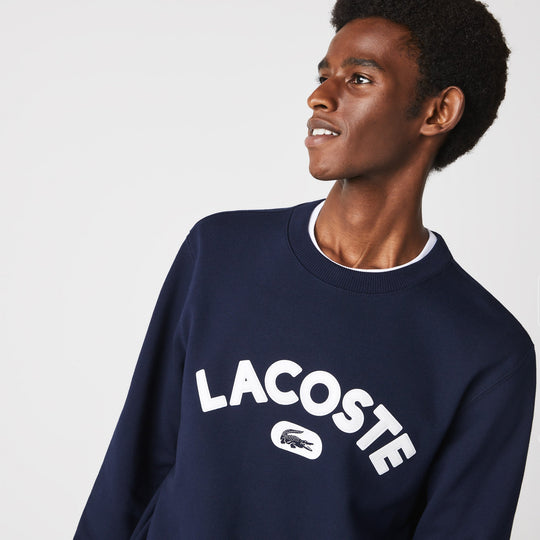 Men’S Crew Neck Branded Terry Sweatshirt - Sh6873