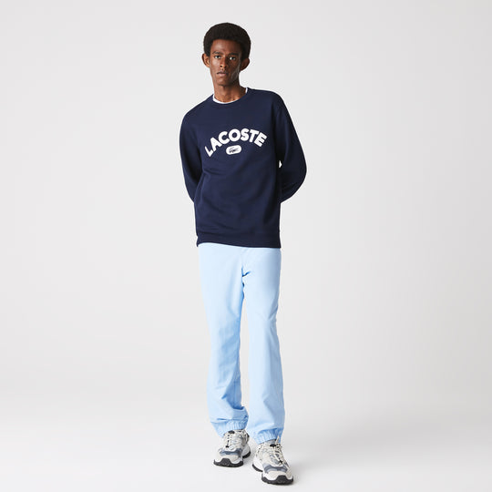 Men’s Crew Neck Branded Terry Sweatshirt