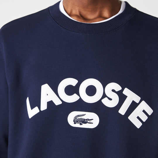 Men’S Crew Neck Branded Terry Sweatshirt - Sh6873