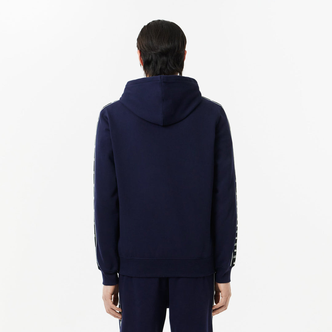 Logo Stripe Zip-Up Hoodie - SH7457