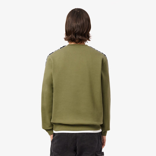 Logo Strip Crew Neck Sweatshirt - SH7492