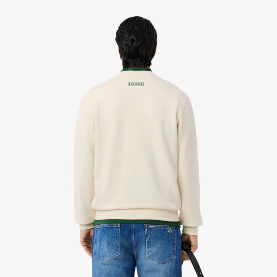 Tennis Print Fleece Sweatshirt - SH9691