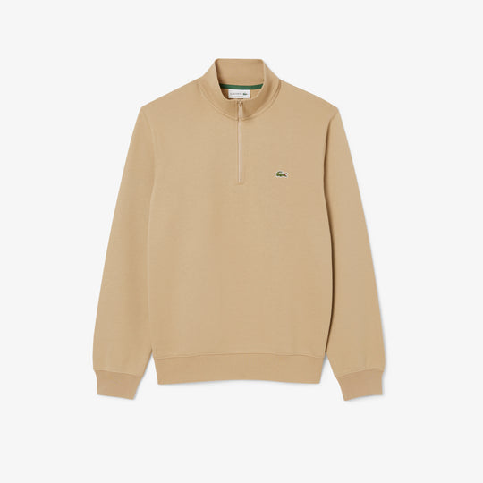 High Neck Zipped Fleece Sweatshirt - SH9774