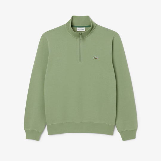 High Neck Zipped Fleece Sweatshirt - SH9774