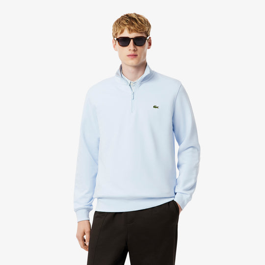 High Neck Zipped Fleece Sweatshirt - SH9774