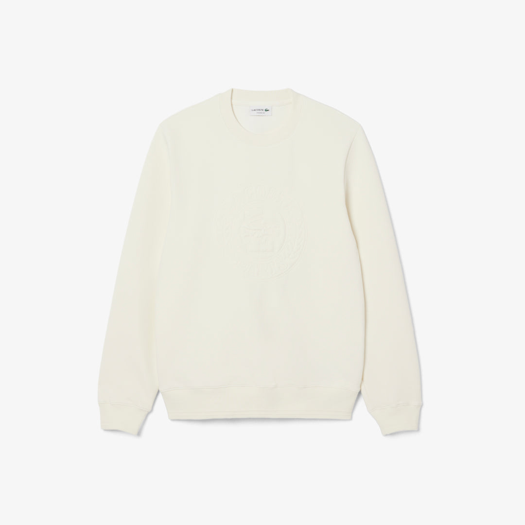 Embossed Logo Pique Sweatshirt - SH9959