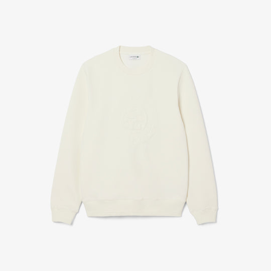 Embossed Logo Pique Sweatshirt - SH9959