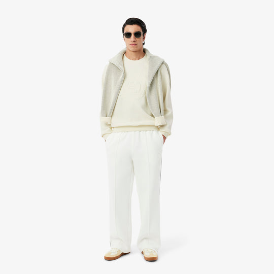 Embossed Logo Pique Sweatshirt - SH9959