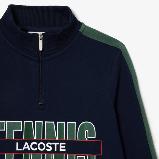 Trucker Neck Printed Cotton Sweatshirt - SJ1221