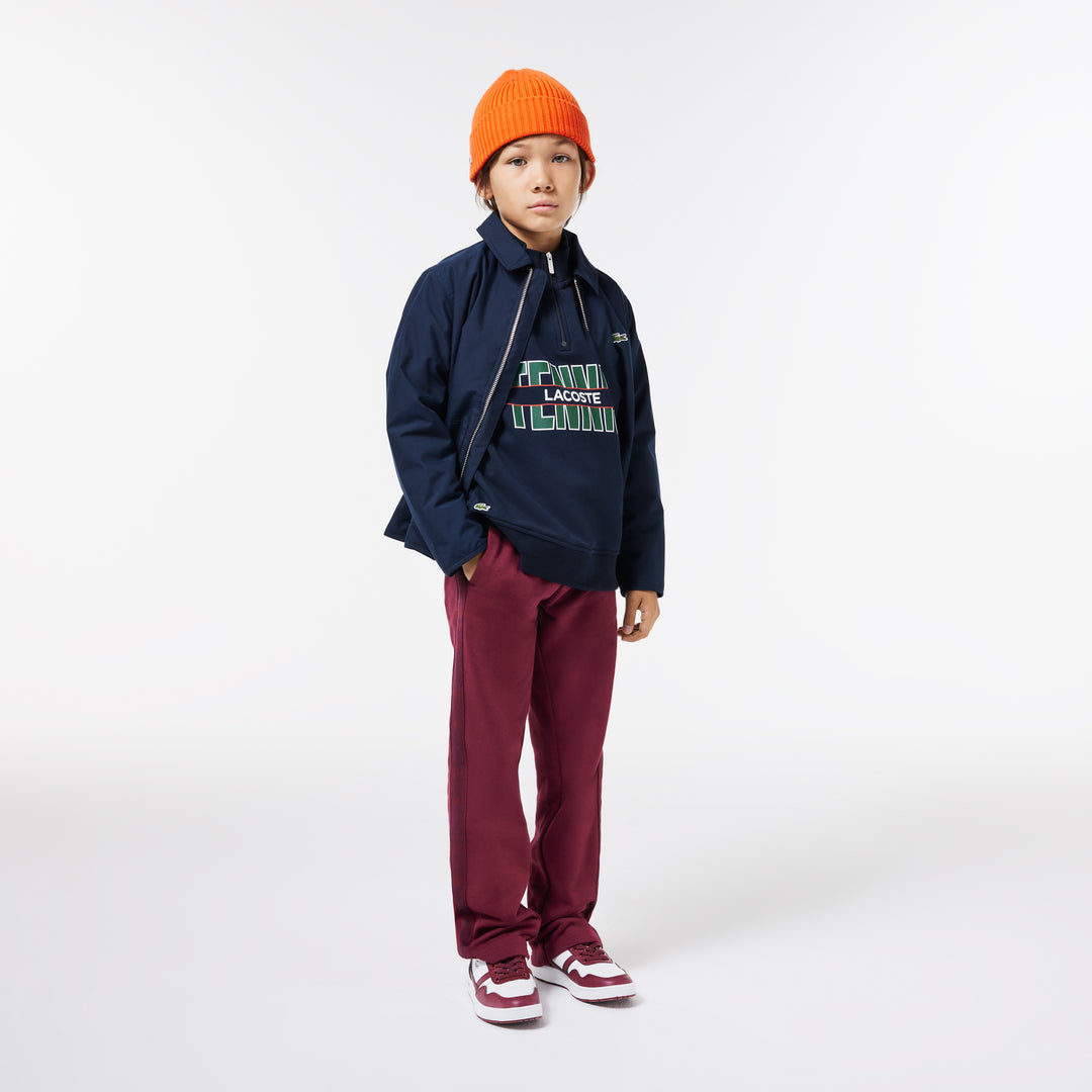 Trucker Neck Printed Cotton Sweatshirt - SJ1221