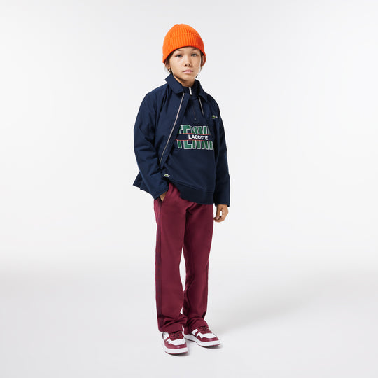 Trucker Neck Printed Cotton Sweatshirt - SJ1221