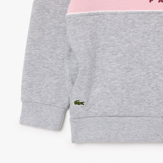 Fleece Contrast Print sweatshirt - SJ2445