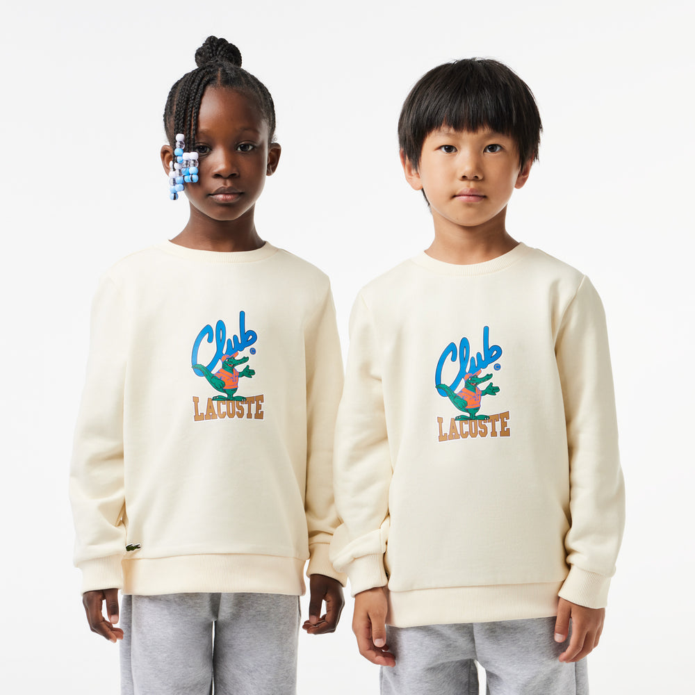 Contrast Signature Print Sweatshirt - SJ2455