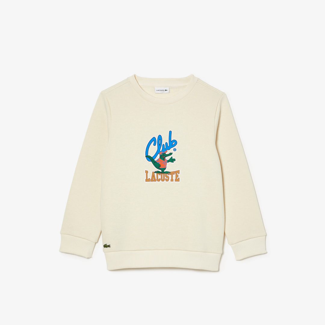 Contrast Signature Print Sweatshirt - SJ2455