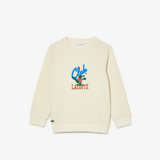 Contrast Signature Print Sweatshirt - SJ2455