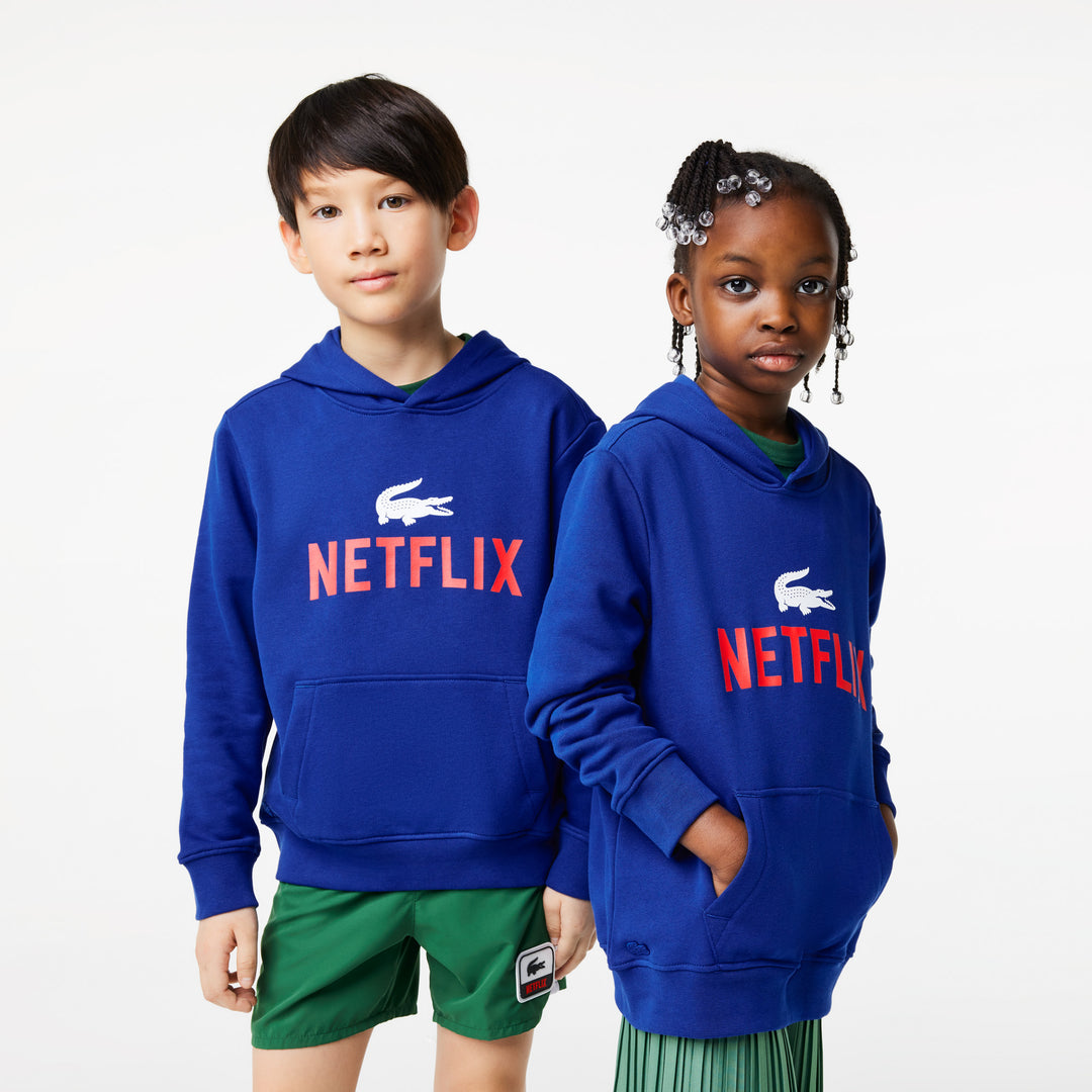 Kids’ Lacoste X Netflix Organic Cotton Hoodie - Sj5533