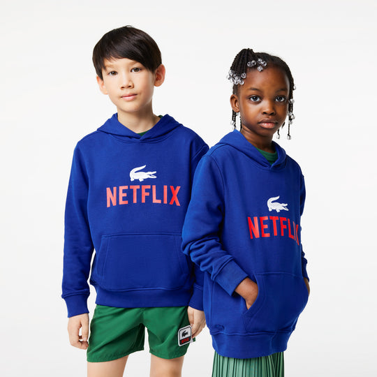 Kids’ Lacoste X Netflix Organic Cotton Hoodie - Sj5533