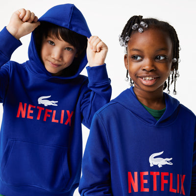 Kids’ Lacoste x Netflix Organic Cotton Hoodie - SJ5533
