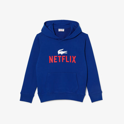 Shop The Latest Collection Of Lacoste Kids’ Lacoste X Netflix Organic Cotton Hoodie - Sj5533 In Lebanon