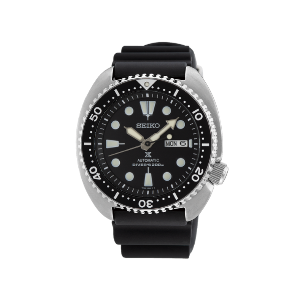 PROSPEX DIVERS 200M BLK DIAL BLK SILICONE 45MM- SRPE93K1Q