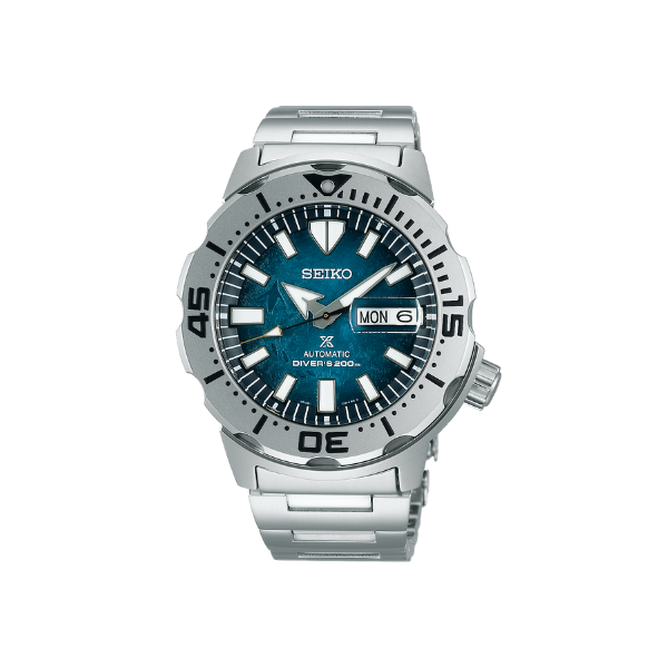PROSPEX MONSTER SAVE THE OCEAN SILVER STEEL 42.43MM - SRPH75K1Q