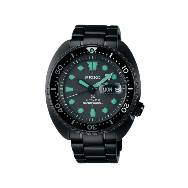 PROSPEX KING TURTLE BLK DIAL BLK STEEL 45MM- SRPK43J1Q