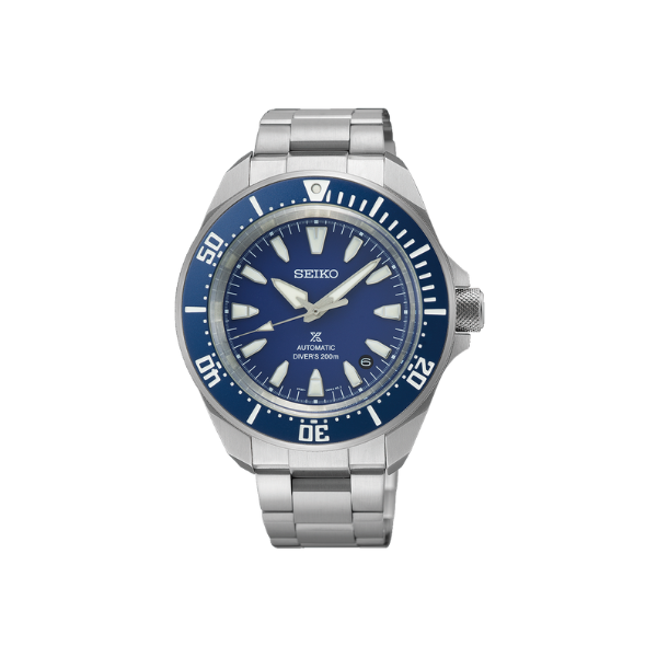 PSX SEA DIVERS BLUE DIAL SILVER STEEL 41.7MM- SRPL51K1