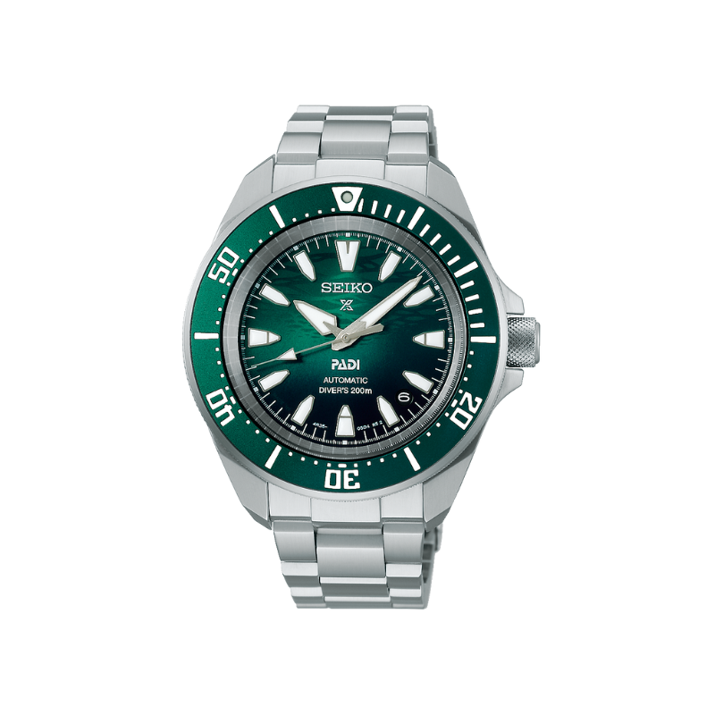 PSX SEA DIVERS EMERALD GREEN DIAL SILVER STEEL 41.7MM- SRPL53K1