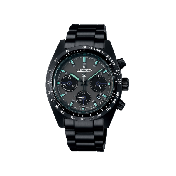 PROSPEX SPEEDTIMER BLK DIAL BLK STEEL 39MM- SSC917P1 - MYHOLDAL LEBANON