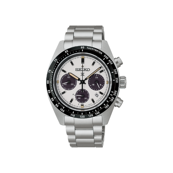 PSX SPEEDTIMER WHITE DIAL SILVER STEEL 39MM- SSC961P1