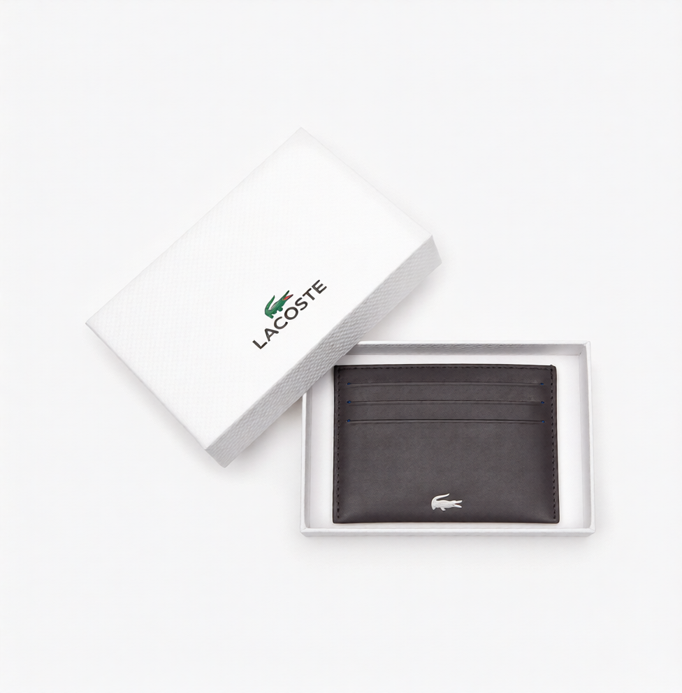 Unisex Fitzgerald credit card holder in leather - NH1346FG