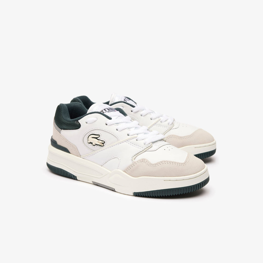 Women’s Lineshot Mesh Collar Leather Trainers - 46SFA0075