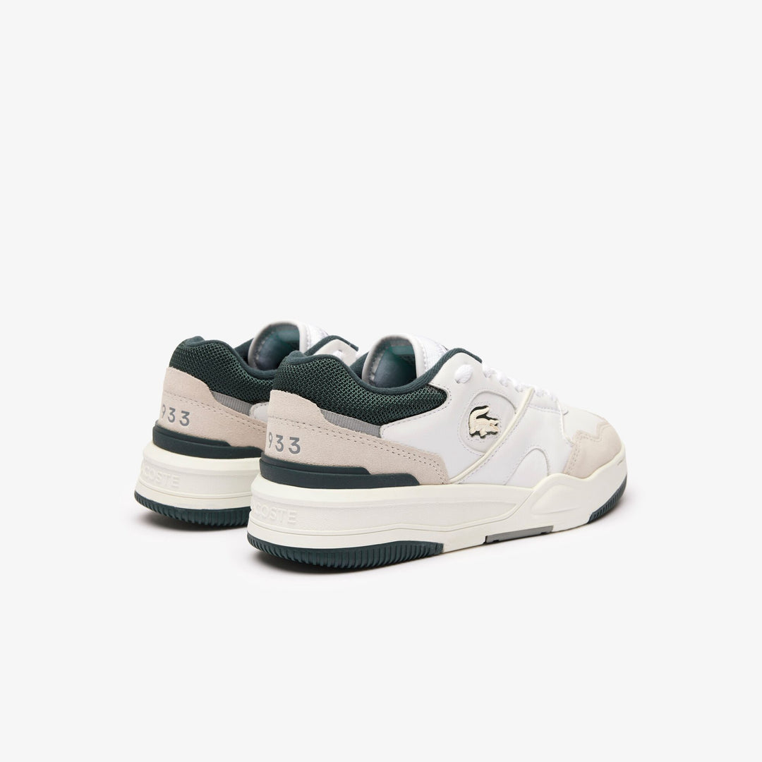 Women’s Lineshot Mesh Collar Leather Trainers - 46SFA0075