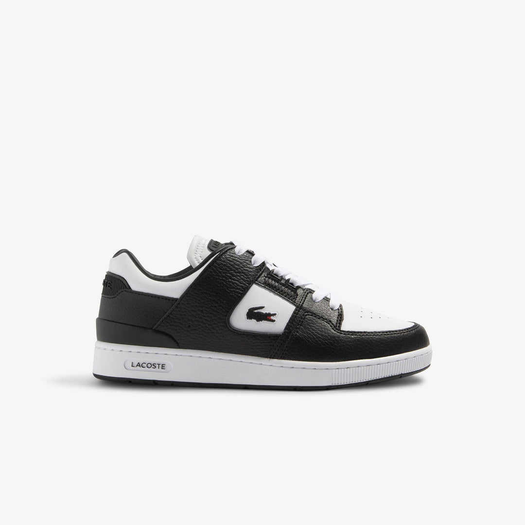 Men's Court Cage Leather Colour Contrast Trainers - 46SMA0091