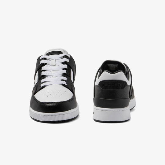 Men's Court Cage Leather Colour Contrast Trainers - 46SMA0091