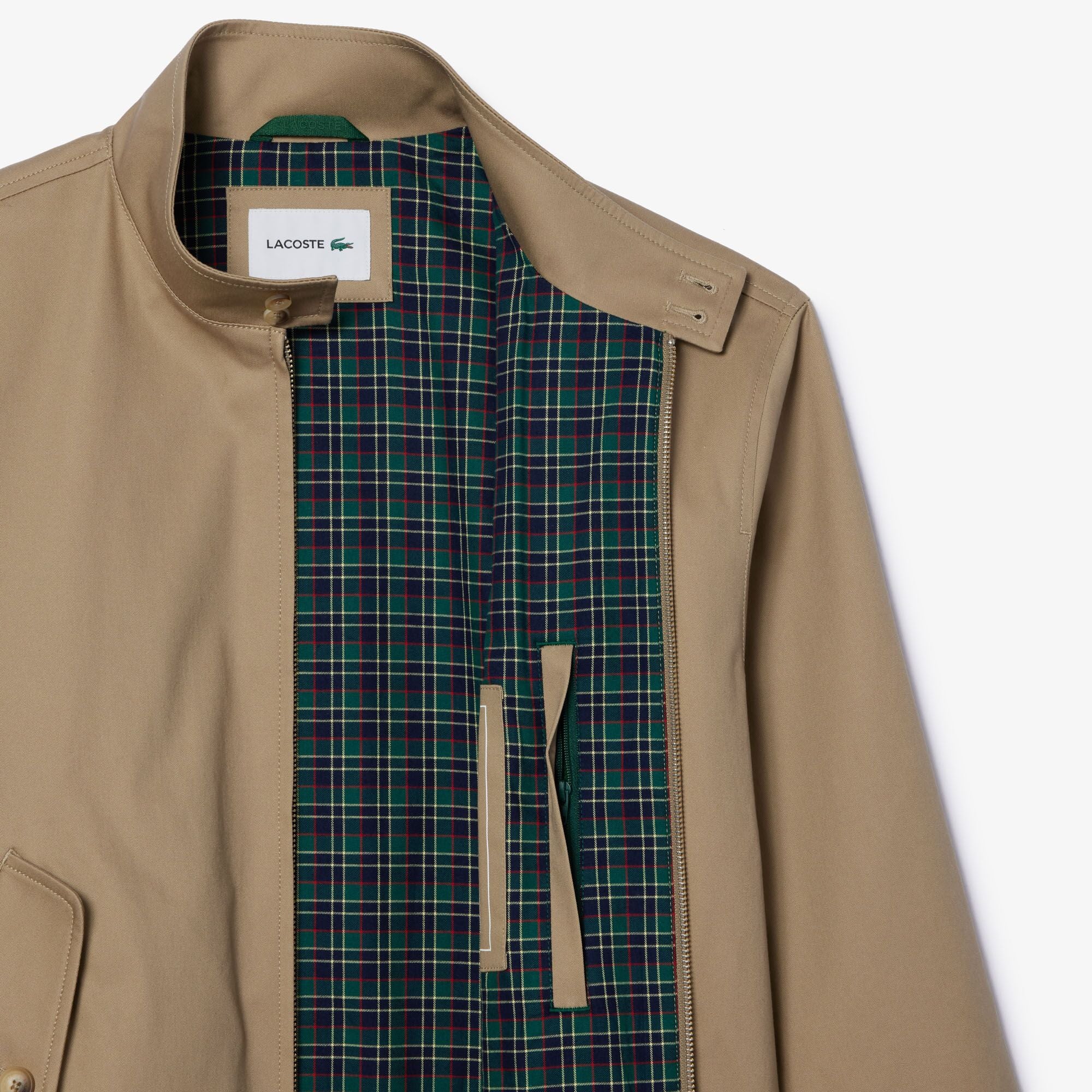 Buy LACOSTE Showerproof Cotton Twill Harrington Jacket - BH7186
