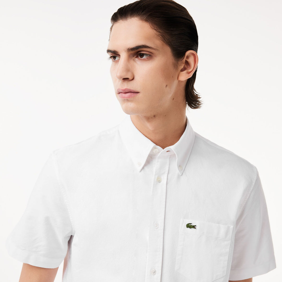 Regular Fit Short Sleeved Oxford Shirt - CH1917