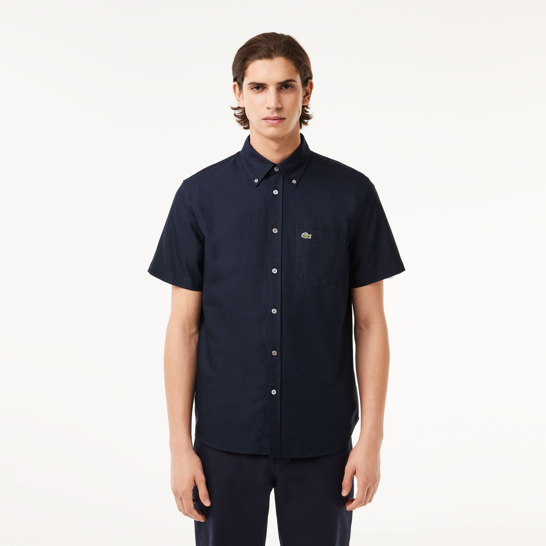 Regular Fit Short Sleeved Oxford Shirt - CH1917