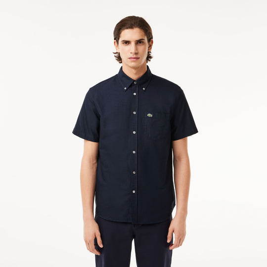 Regular Fit Short Sleeved Oxford Shirt - CH1917