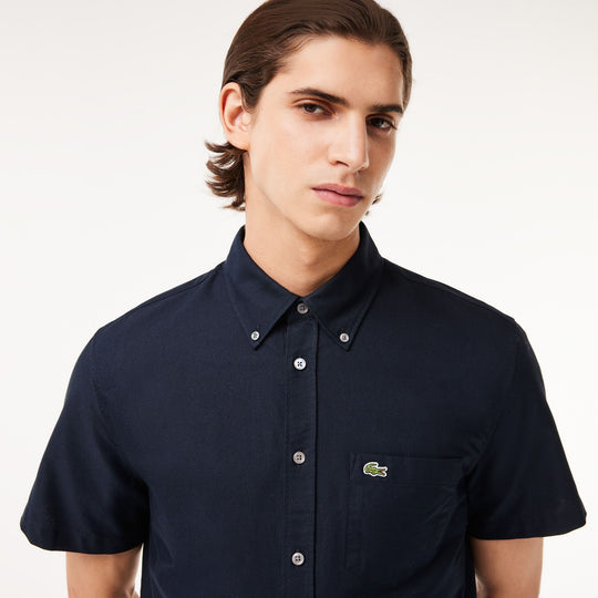 Regular Fit Short Sleeved Oxford Shirt - CH1917