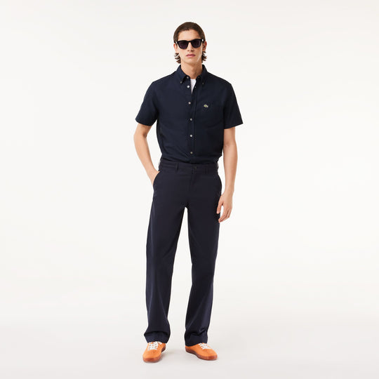Regular Fit Short Sleeved Oxford Shirt - CH1917