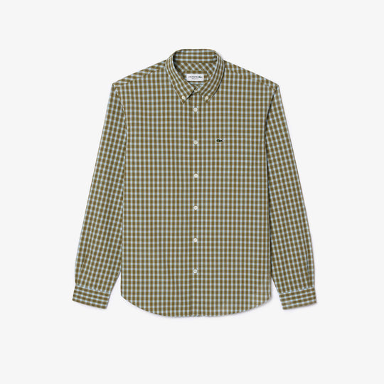 Regular Fit Plaid Poplin Shirt - CH6981