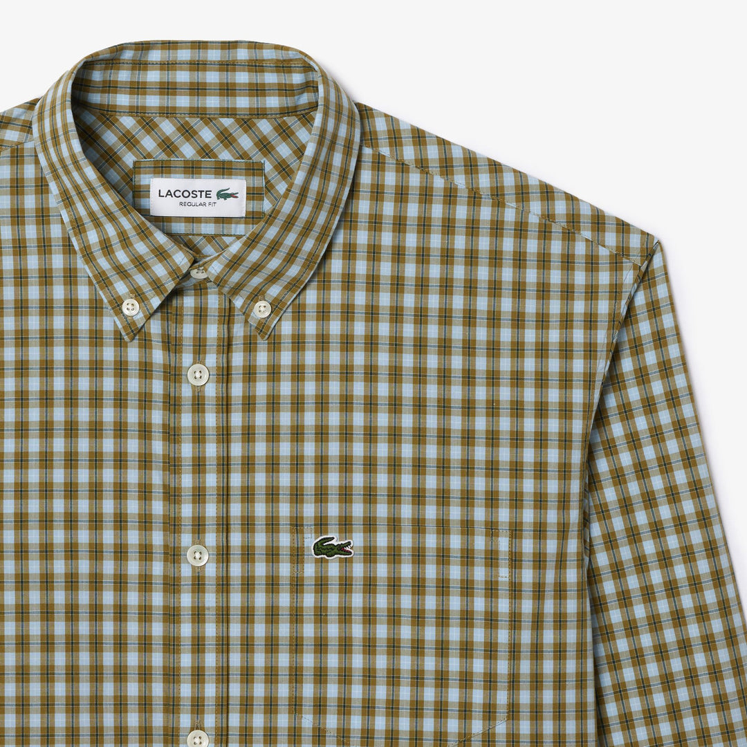 Regular Fit Plaid Poplin Shirt - CH6981