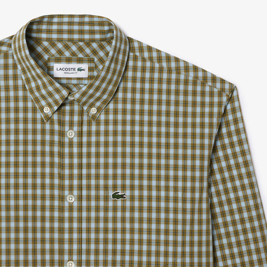 Regular Fit Plaid Poplin Shirt - CH6981