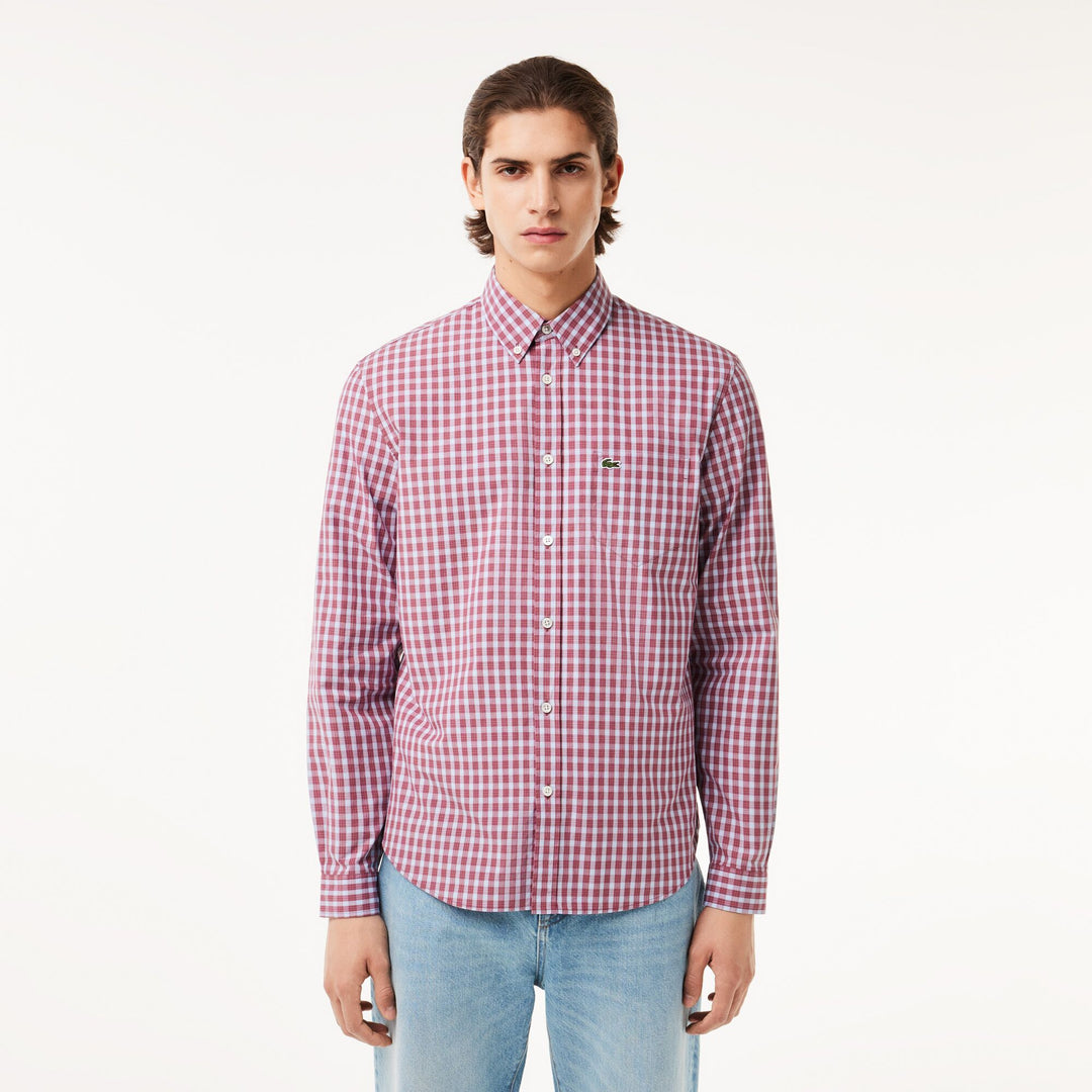 Regular Fit Plaid Poplin Shirt - CH6981